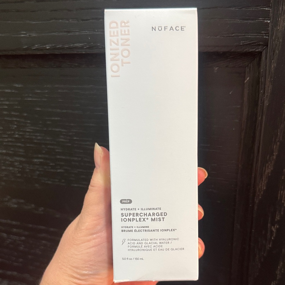 NuFace Ionized Toner Supercharged Ionplex/Mist/Clear/NIB! SEALED! 5.0fl oz!